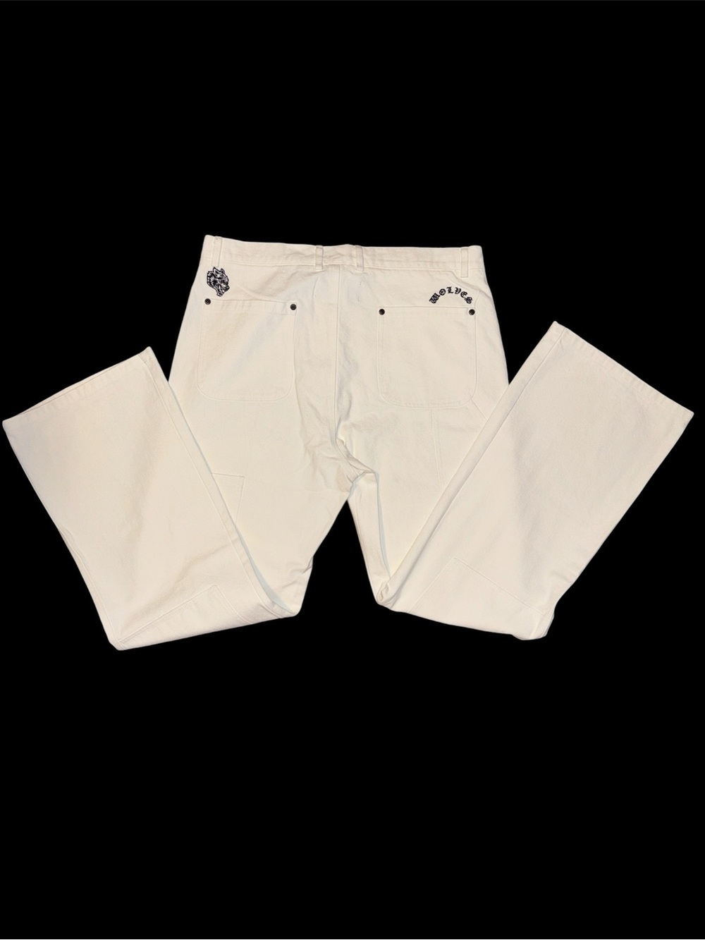 Darc Sport Cream Hoffa Flare Pants Size: 36 NWT